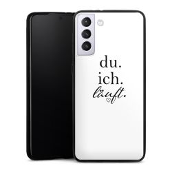 Silikon Slim Case schwarz