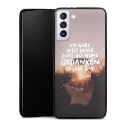 Silikon Slim Case schwarz