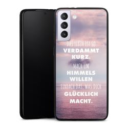 Silikon Slim Case schwarz