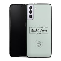 Silikon Slim Case schwarz