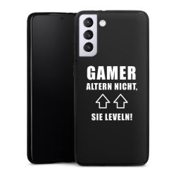 Silikon Slim Case schwarz