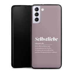 Silikon Slim Case schwarz