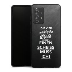 Silikon Slim Case schwarz
