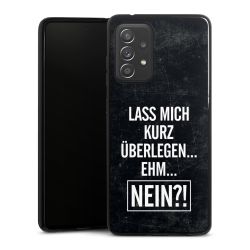 Silikon Slim Case schwarz