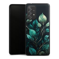 Eukalyptus dunkler Hintergrund