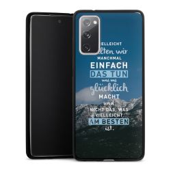 Silikon Slim Case schwarz