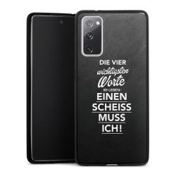 Silikon Slim Case schwarz
