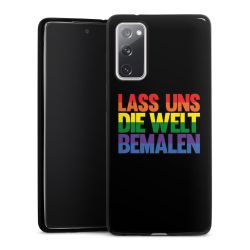 Silikon Slim Case schwarz