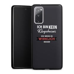 Silikon Slim Case schwarz