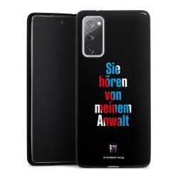 Silikon Slim Case schwarz