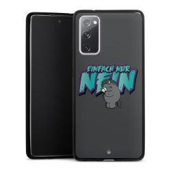 Silikon Slim Case schwarz