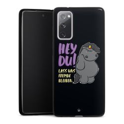 Silikon Slim Case schwarz