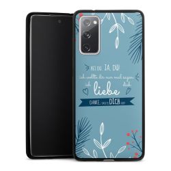 Silikon Slim Case schwarz