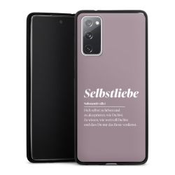 Silikon Slim Case schwarz