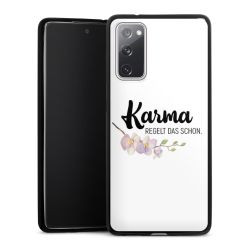 Silikon Slim Case schwarz