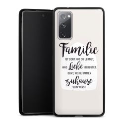 Silikon Slim Case schwarz