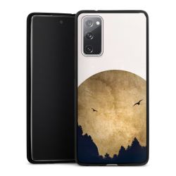 Twee vogels en de maan