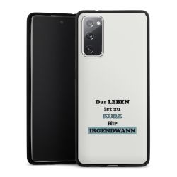 Silikon Slim Case schwarz