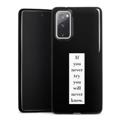 Silicone Slim Case black