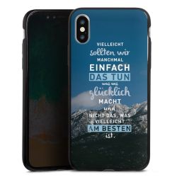 Silikon Slim Case schwarz