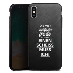 Silikon Slim Case schwarz