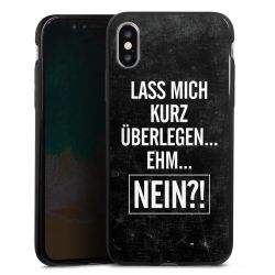 Silikon Slim Case schwarz