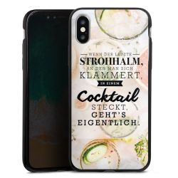 Silikon Slim Case schwarz