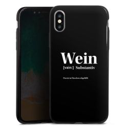 Silikon Slim Case schwarz