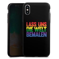 Silikon Slim Case schwarz