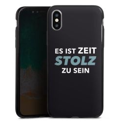 Silikon Slim Case schwarz