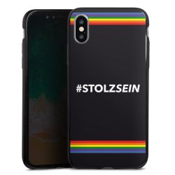 Silikon Slim Case schwarz