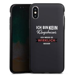 Silikon Slim Case schwarz