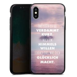Silikon Slim Case schwarz