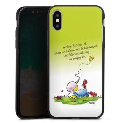 Silikon Slim Case schwarz