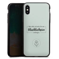 Silikon Slim Case schwarz