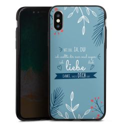 Silikon Slim Case schwarz