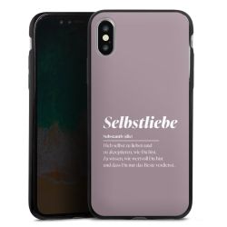 Silikon Slim Case schwarz