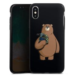 Silikon Slim Case schwarz