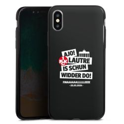 Silikon Slim Case schwarz