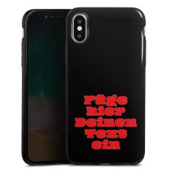 Silikon Slim Case schwarz