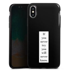 Silicone Slim Case black