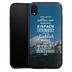 Silikon Slim Case schwarz