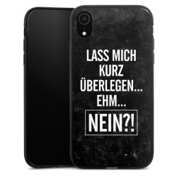 Silikon Slim Case schwarz