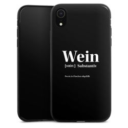 Silikon Slim Case schwarz