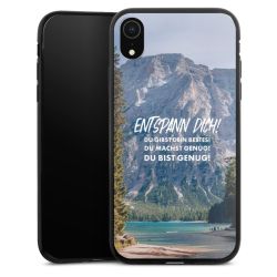 Silikon Slim Case schwarz