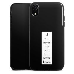 Silicone Slim Case black