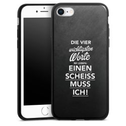 Silikon Slim Case schwarz