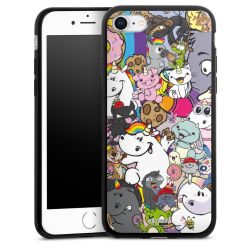 Silikon Slim Case schwarz