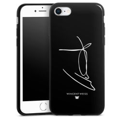 Silikon Slim Case schwarz