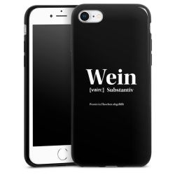 Silikon Slim Case schwarz